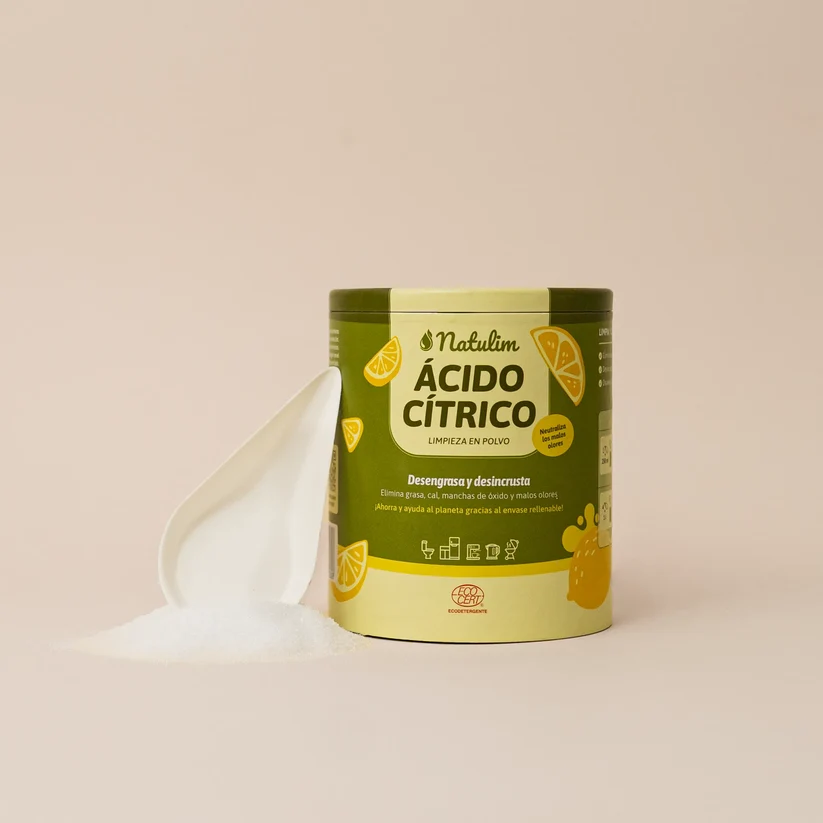 Ácido cítrico Natulim | Limpiador versátil | 500g
