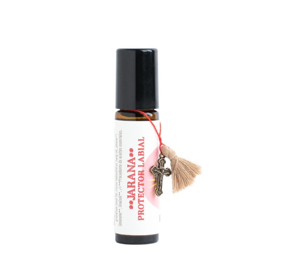 Protector labial roll-on Jarana con jara y naranja – Ecoeko (10 ml)