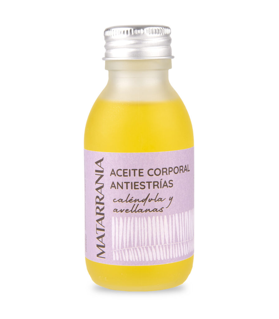 Aceite corporal antiestrías 100% BIO – Matarrania (100 ml)
