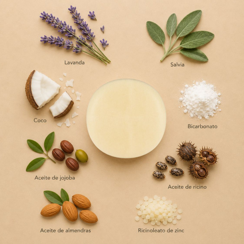 Desodorante sólido soft bio | Piel sensible o delicada | 65g - Imagen 2