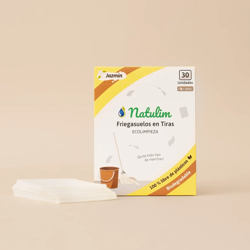 Friegasuelos en tiras Natulim | Jazmín | 30 tiras
